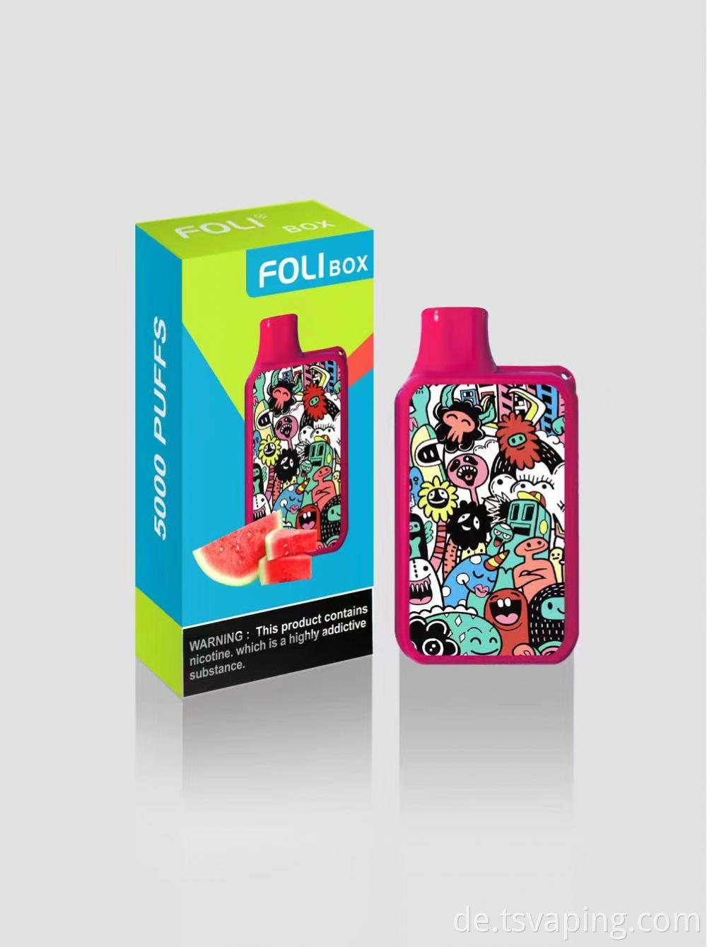 Foli -Box -Einweg -Vape Foli Box Disposable Vape